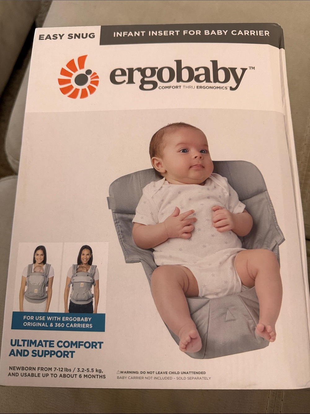 Ergobaby infant insert